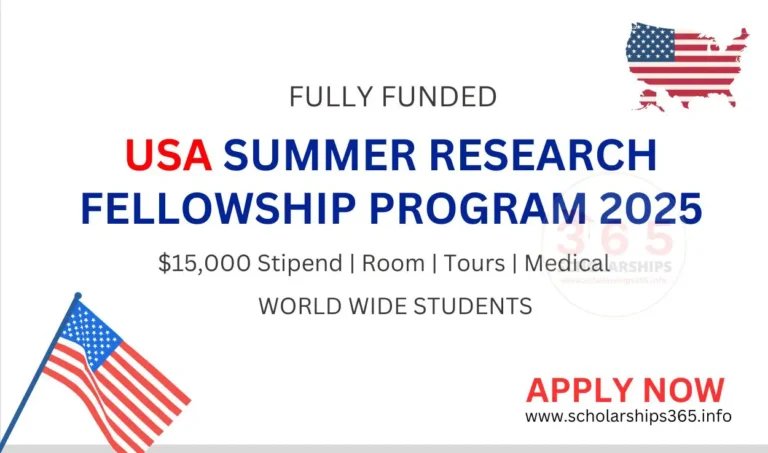 Summer Research Fellowships with Sponsorships